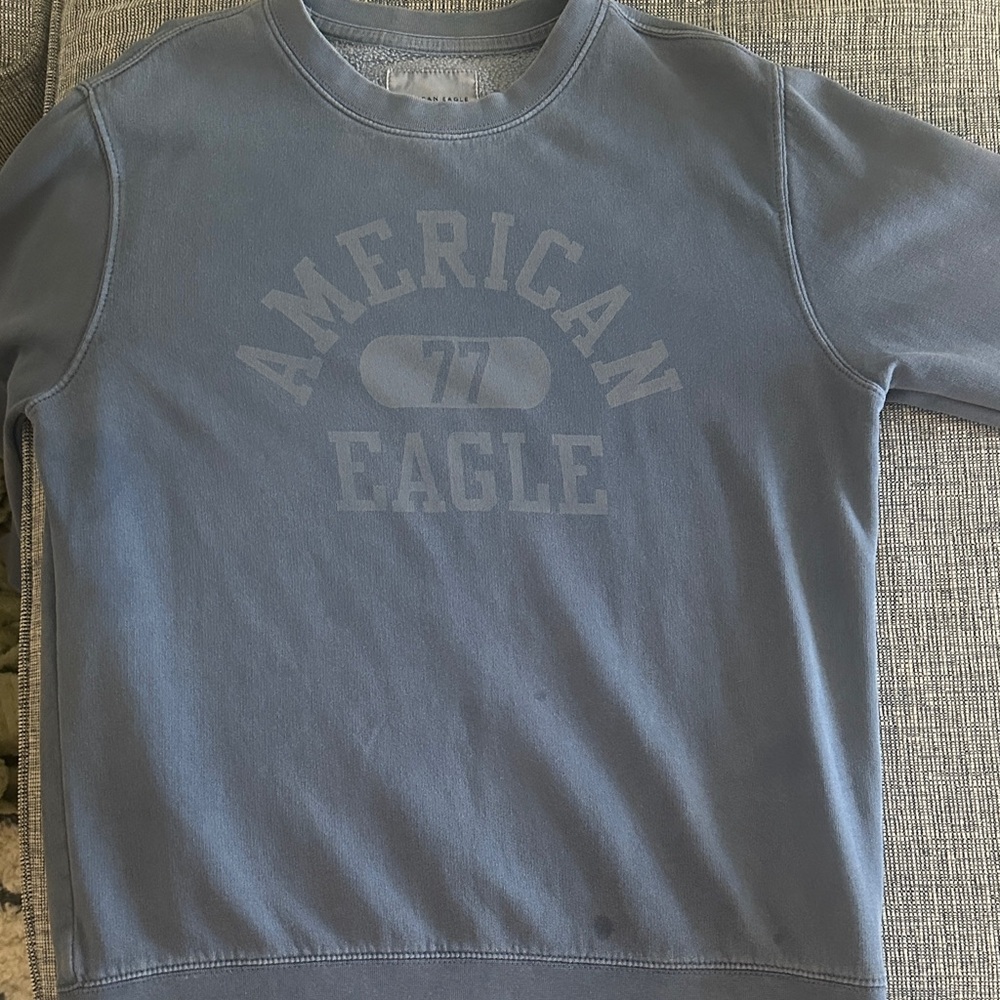 American Eagle Outfitters Kids Light Blue Sweatshirt
